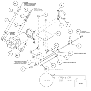 Section 15 Diagram and Parts List for MK-2425KSP 170957 MK Diamond Concrete Saw